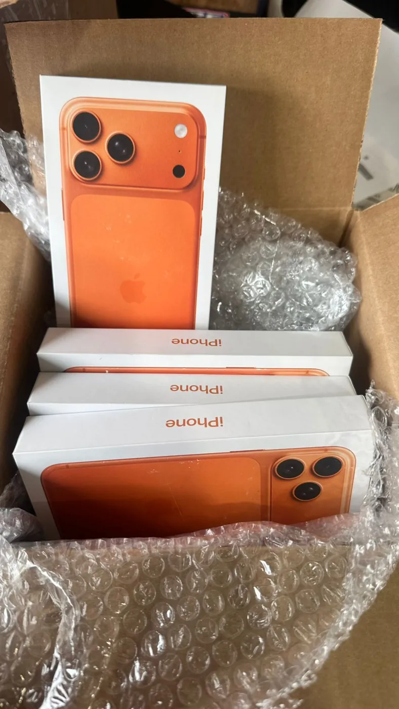 iPhone sellados listos para enviar